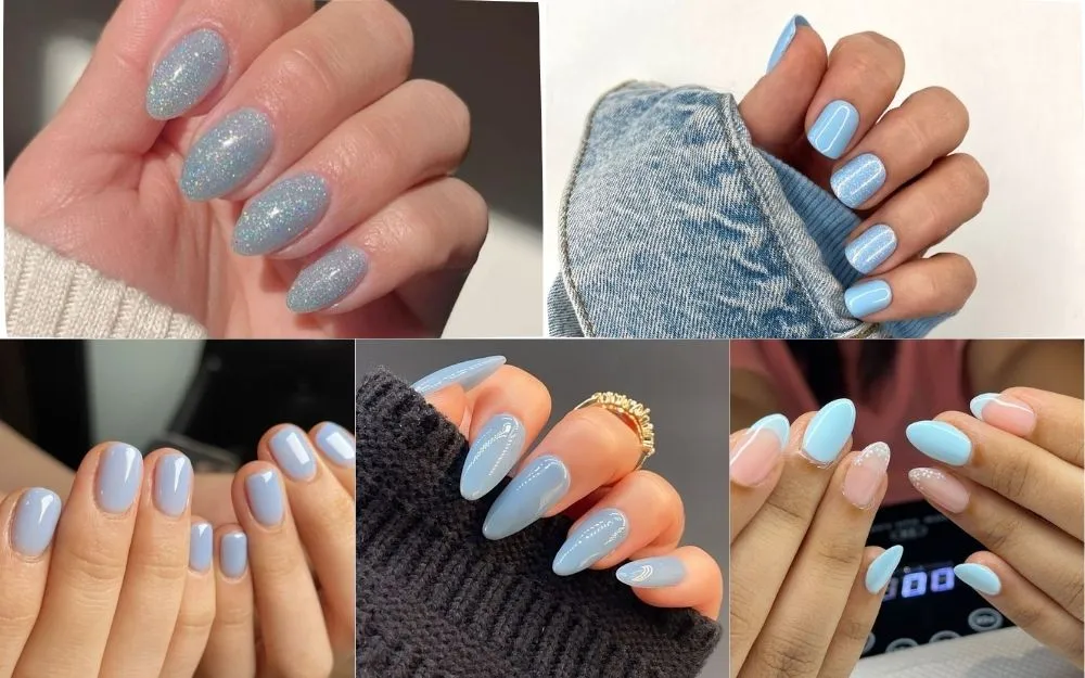Tổng Hợp 150+ Mẫu Nail Màu Xanh Dương Hot Trend 2025