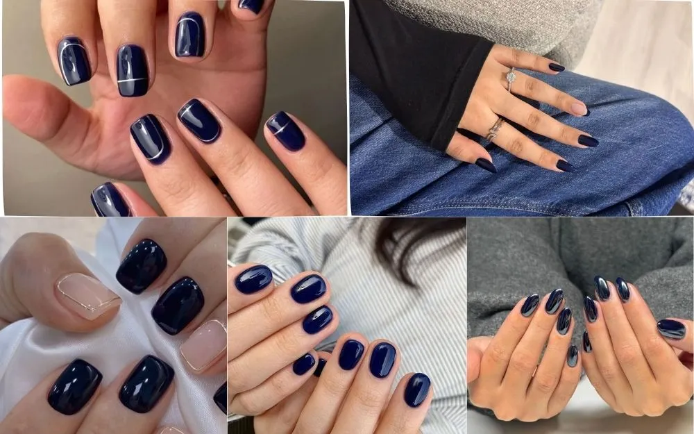 Tổng Hợp 150+ Mẫu Nail Màu Xanh Dương Hot Trend 2025