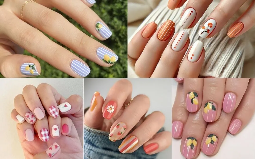 Top 150+ Những Mẫu Nail Kẻ Sọc Đẹp, Hot Trend Năm 2025
