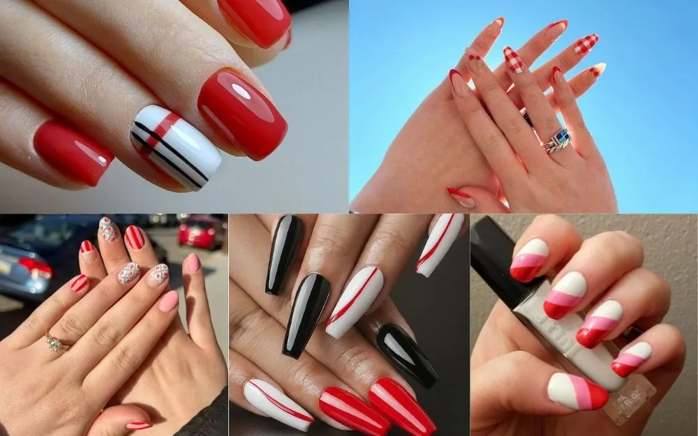 Top 150+ Những Mẫu Nail Kẻ Sọc Đẹp, Hot Trend Năm 2025