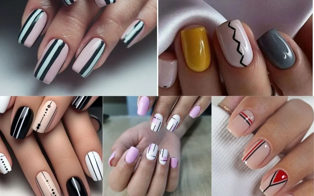 Top 150+ Những Mẫu Nail Kẻ Sọc Đẹp, Hot Trend Năm 2025