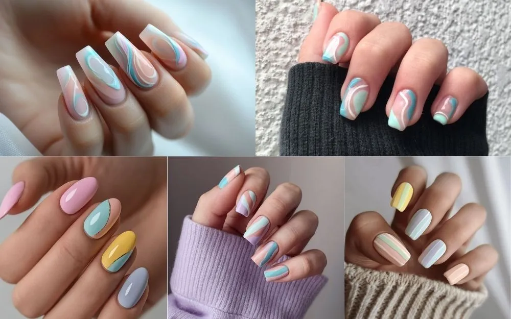 Top 150+ Những Mẫu Nail Kẻ Sọc Đẹp, Hot Trend Năm 2025