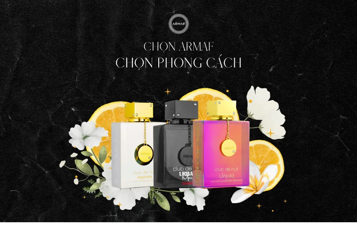 Nước Hoa Armaf Club De Nuit Là Gì? Top 10 Chai Hương Thơm Cuốn Hút Nổi Trội