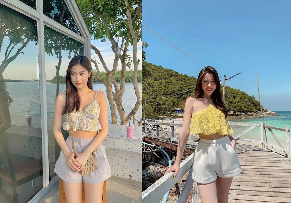 Phối Đồ Với Áo 2 Dây Croptop: 10 Cách Mix & Match Đẹp, Thời Thượng 2025