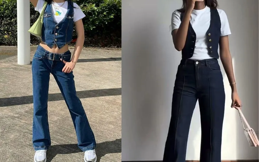 20+ Cách Phối Đồ Với Áo Gile Jean Nữ Chuẩn Trend Năm 2025
