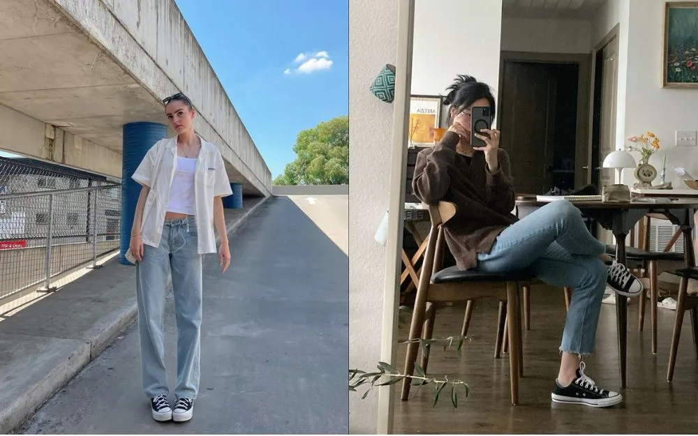 10+ Tips Phối Đồ Với Giày Converse Cổ Thấp: Tối Giản & Thanh Lịch