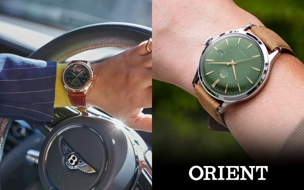 So Sánh Đồng Hồ Bentley Và Orient: Khác Biệt Thông Số & Thiết Kế