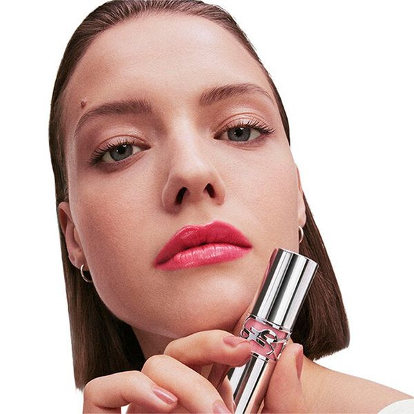 Son Dưỡng Yves Saint Laurent YSL Loveshine Lipstick 12 Electric Love Màu Đỏ San Hô - Son Môi - Vua Hàng Hiệu