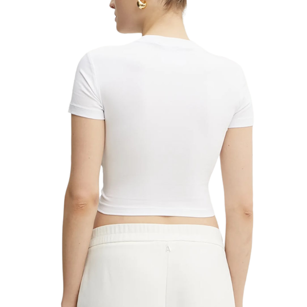 Áo Croptop Nữ Versace Jeans Couture T-Shirt 78HAHC05 CJ02C G03 Màu Trắng Size M - Thời trang - Vua Hàng Hiệu