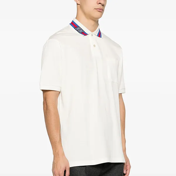 Áo Polo Nam Gucci White With Square GG Màu Trắng Size XS - Thời trang - Vua Hàng Hiệu