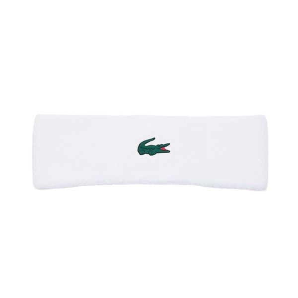 Băng Đô Lacoste RL7569 55G 001 Màu Trắng - Phụ kiện - Vua Hàng Hiệu
