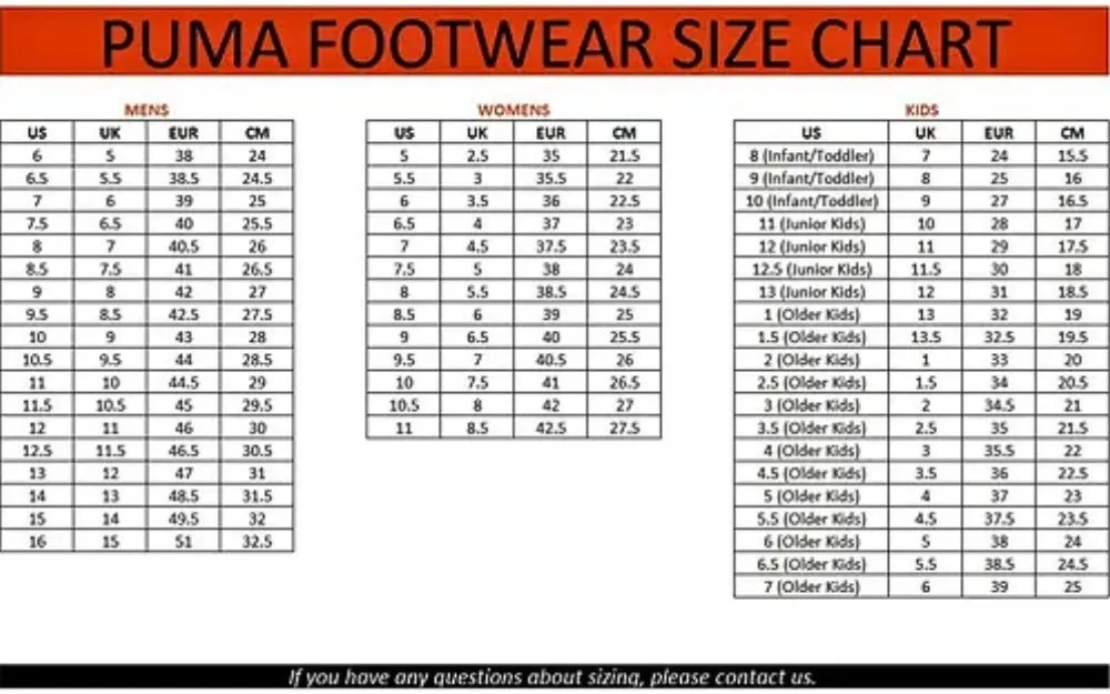 Tổng Hợp Bảng Size Giày Đá Bóng Nike,Adidas, Mizuno,...