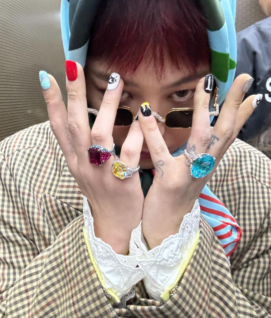 10+ mẫu nails G-Dragon cho fan bắt trend “cheap moment” cực gắt