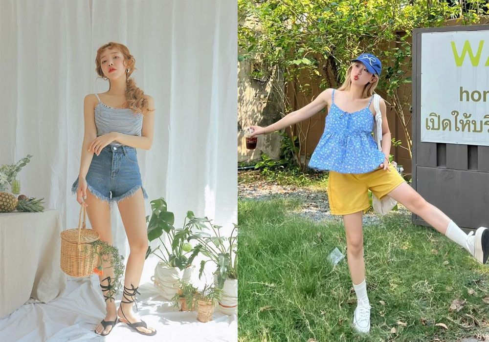 Chân ngắn đi biển mặc gì? Top 15 cách phối đồ xinh cho nấm lùn