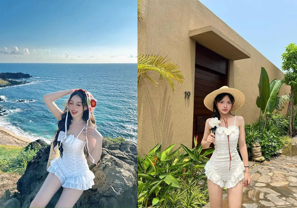Chân ngắn đi biển mặc gì? Top 15 cách phối đồ xinh cho nấm lùn