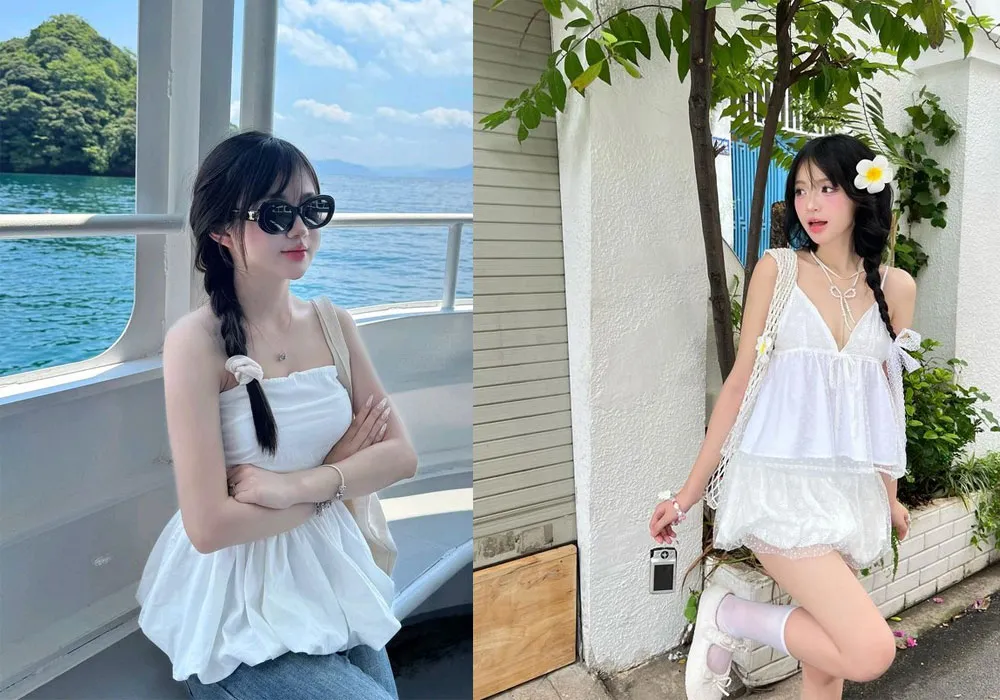 Chân ngắn đi biển mặc gì? Top 15 cách phối đồ xinh cho nấm lùn