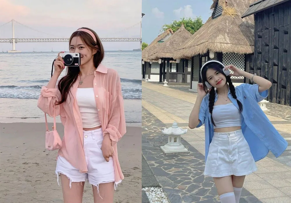 Chân ngắn đi biển mặc gì? Top 15 cách phối đồ xinh cho nấm lùn