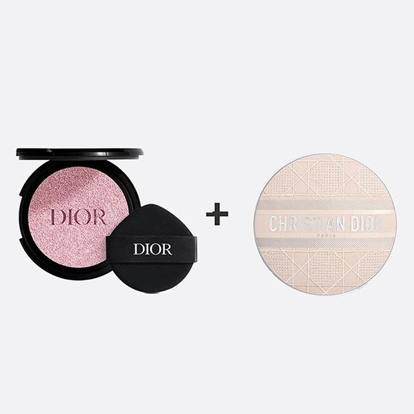 Combo Lõi Phấn Nước + Vỏ Hộp Dior Forever Skin Glow Tone Up Cushion Foundation Tone 02 Lilac 13g - Trang điểm - Vua Hàng Hiệu