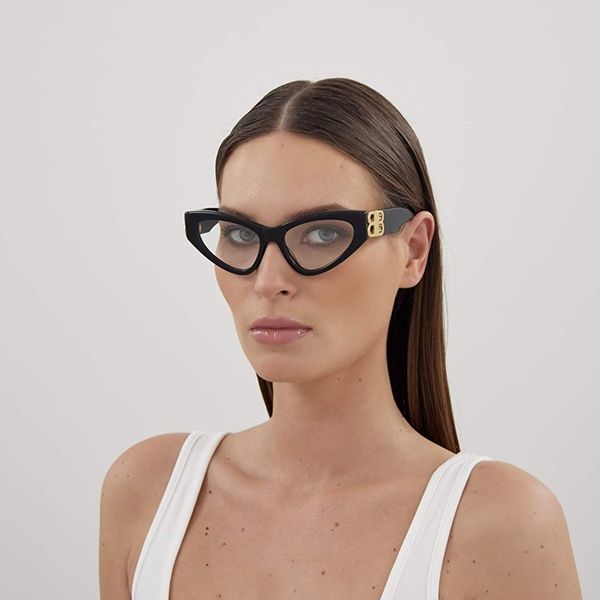 Kính Mắt Cận Nữ Balenciaga BB0313O 001 Glasses Màu Đen - Kính mắt - Vua Hàng Hiệu
