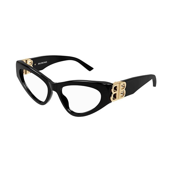 Kính Mắt Cận Nữ Balenciaga BB0313O 001 Glasses Màu Đen - Kính mắt - Vua Hàng Hiệu