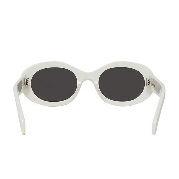 Kính Mát Celine Sunglasses CL40194U 25A Màu Xám/Trắng - Kính mắt - Vua Hàng Hiệu