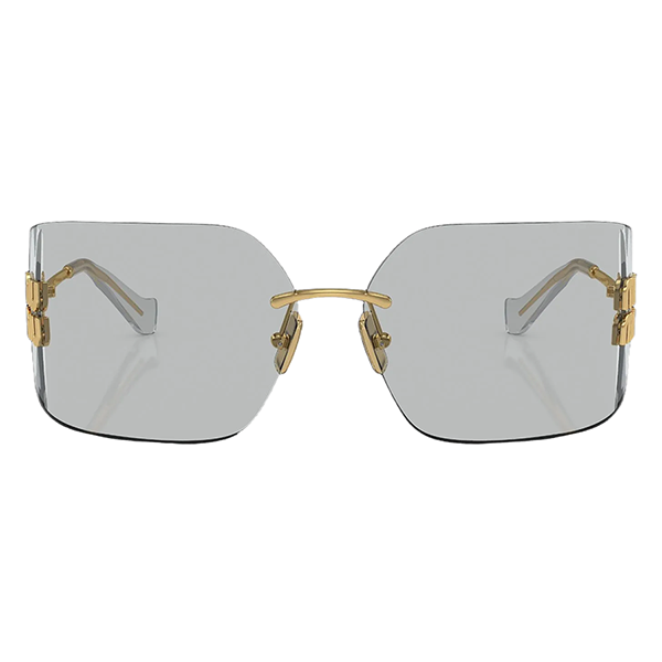 Kính Mát Nữ Miu Miu Sunglasses MU 54YS Màu Vàng Xám - Kính mắt - Vua Hàng Hiệu