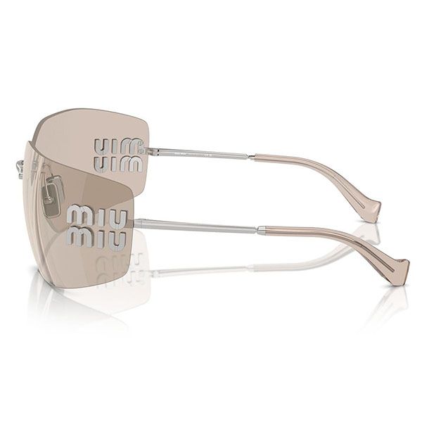 Kính Mát Nữ Miu Miu Rimless Runway MU 54YS 1BC10F Màu Nâu Nhạt - Kính mắt - Vua Hàng Hiệu