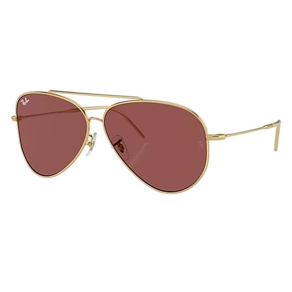 Kính Mát Rayban Lenny Kravitz X Aviator Reverse BR0101S 001 Màu Tím Vàng - Kính mắt - Vua Hàng Hiệu