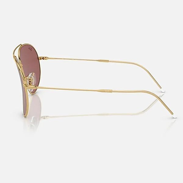 Kính Mát Rayban Lenny Kravitz X Aviator Reverse BR0101S 001 Màu Tím Vàng - Kính mắt - Vua Hàng Hiệu
