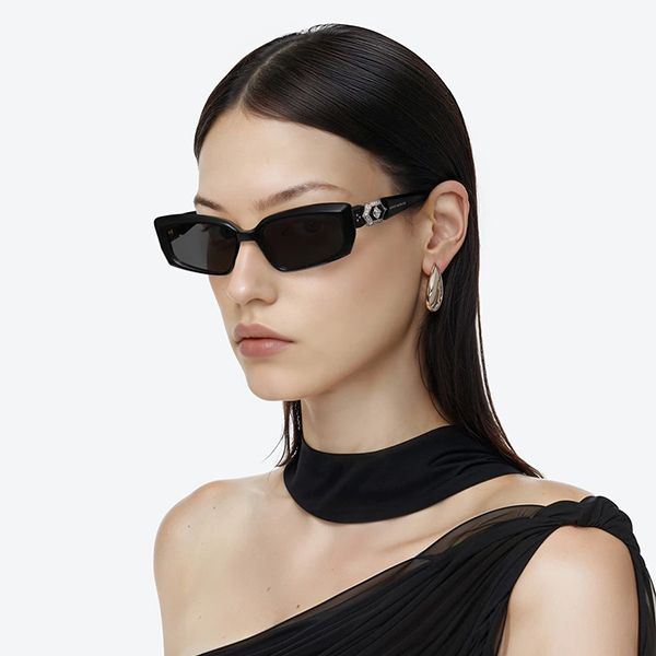 Kính Mát Unisex Gentle Monster GM Demond 01 Sunglasses Màu Đen - Kính mắt - Vua Hàng Hiệu