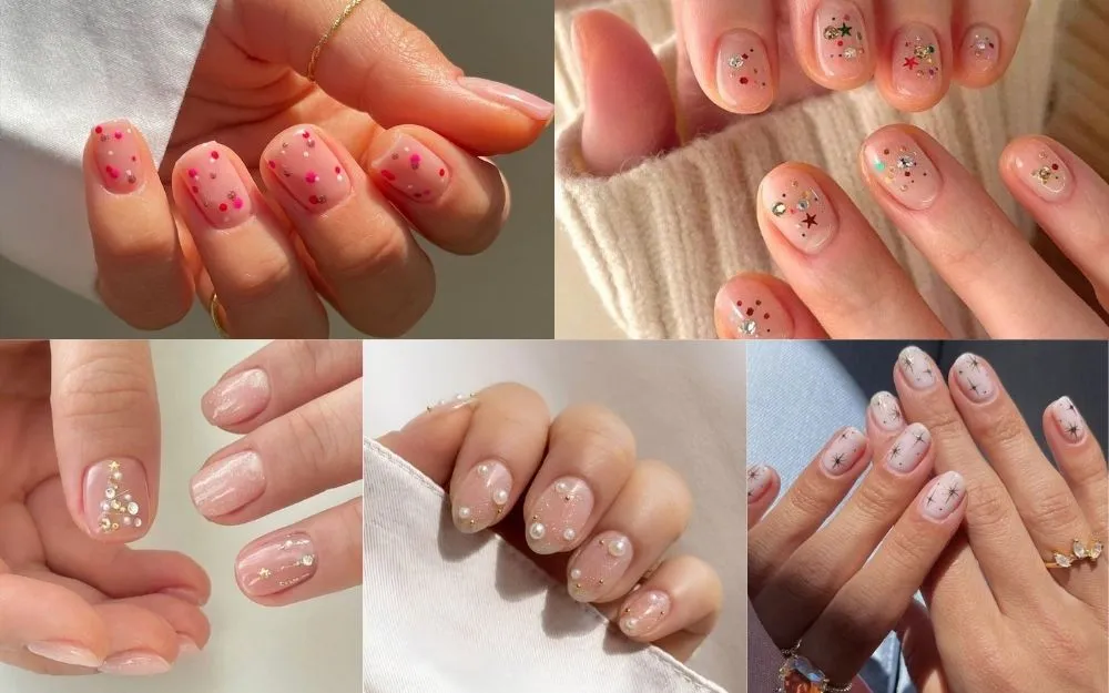 100+ Mẫu Nail Cute Cho Móng Ngắn: Xinh Xắn, Bắt Trend 2025
