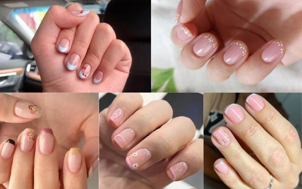 100+ Mẫu Nail Cute Cho Móng Ngắn: Xinh Xắn, Bắt Trend 2025