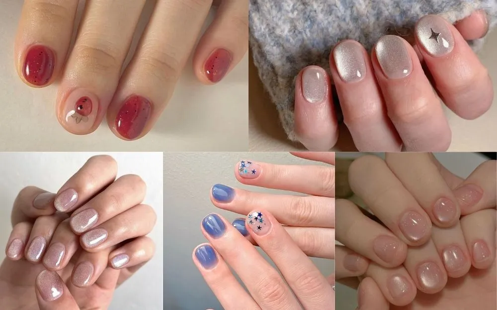100+ Mẫu Nail Cute Cho Móng Ngắn: Xinh Xắn, Bắt Trend 2025