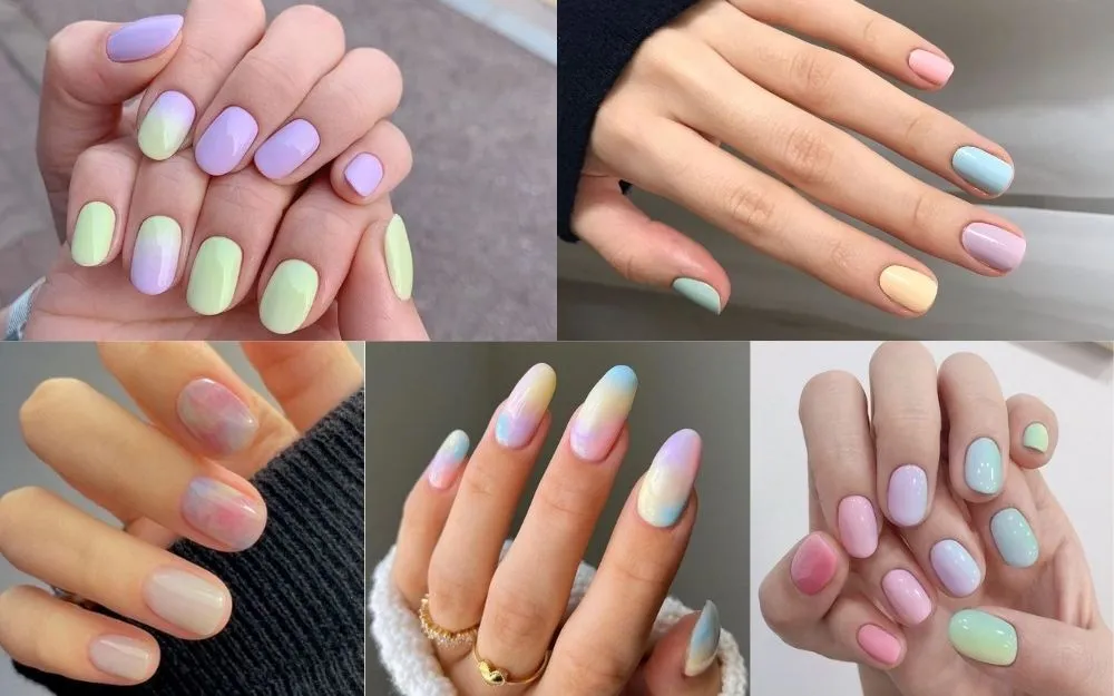 100+ Mẫu Nail Cute Cho Móng Ngắn: Xinh Xắn, Bắt Trend 2025