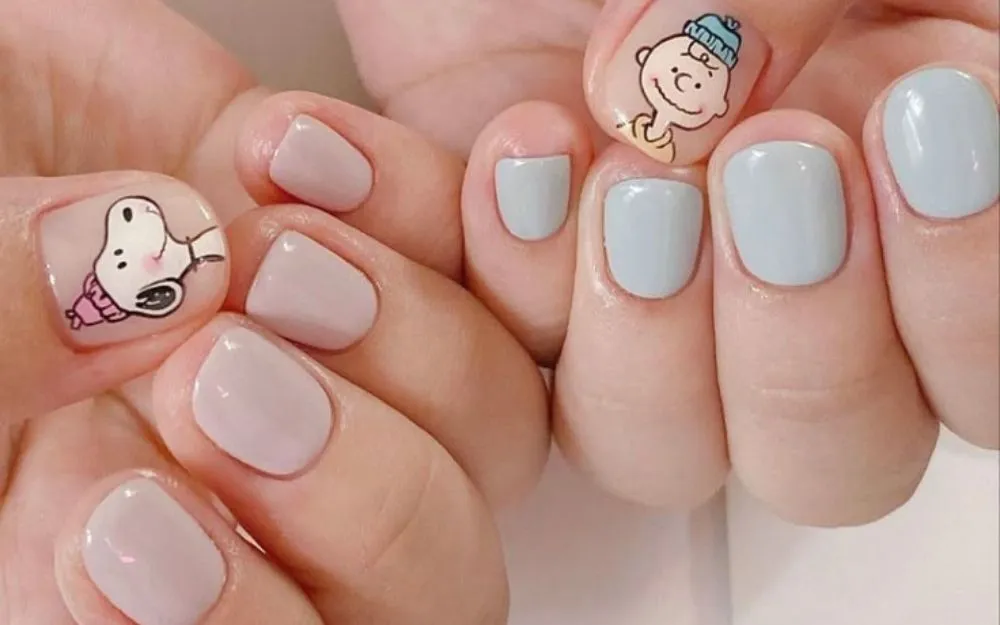 Top 100+ Mẫu Nail Hoạt Hình Đáng Yêu, Bắt Trend Năm 2025