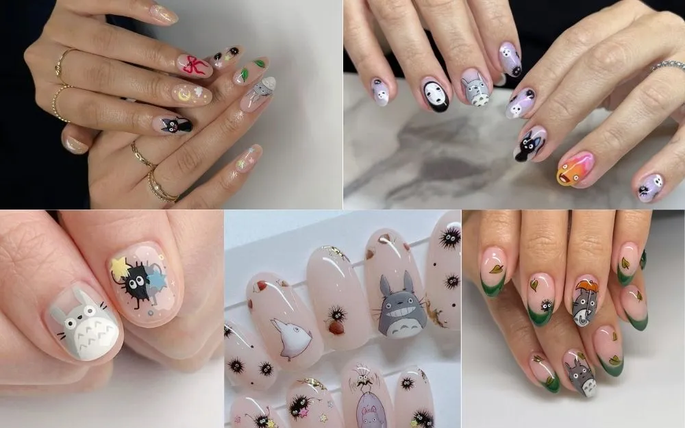 Top 100+ Mẫu Nail Hoạt Hình Đáng Yêu, Bắt Trend Năm 2025