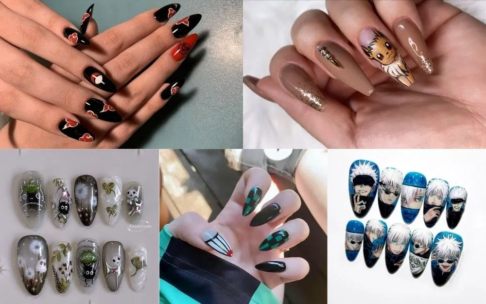 Top 100+ Mẫu Nail Hoạt Hình Đáng Yêu, Bắt Trend Năm 2025
