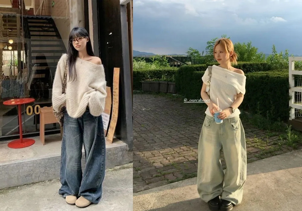 5 cách phối đồ với barrel jeans ấn tượng, xu hướng năm 2025