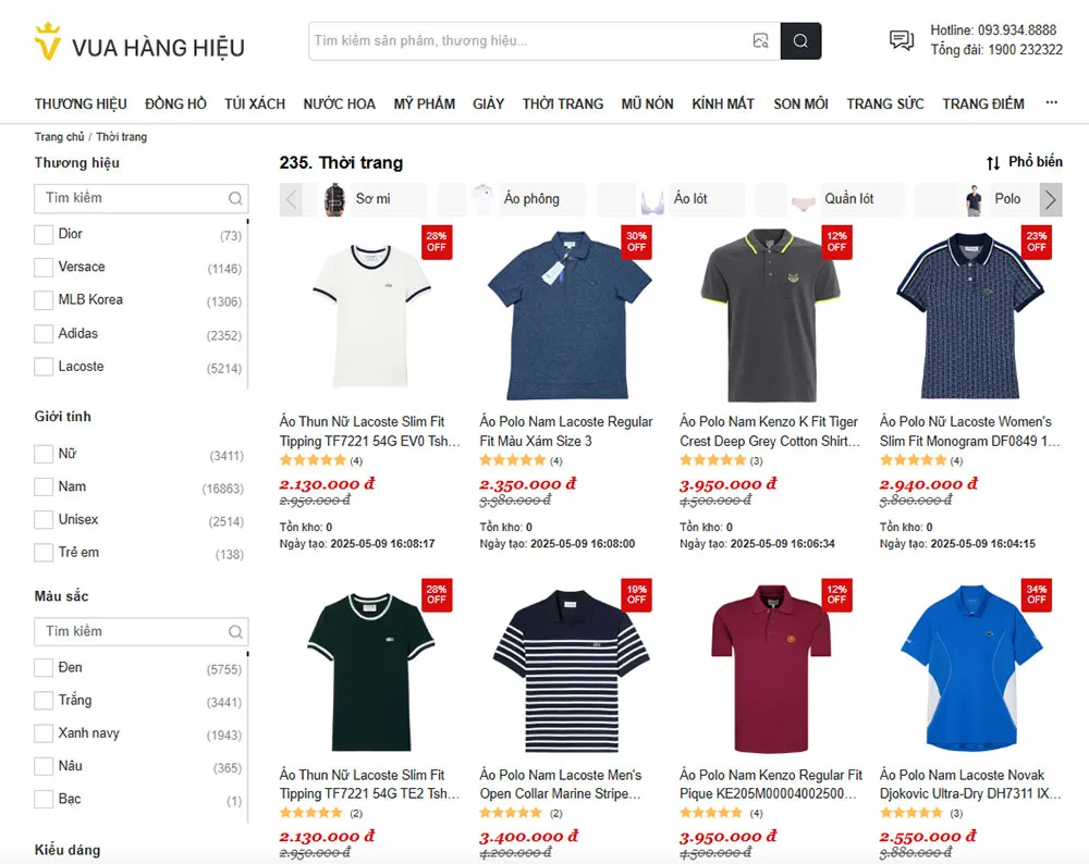 Top 15 Shop Thời Trang Trung Niên Bán Đồ Chất Lượng Tại TP. HCM