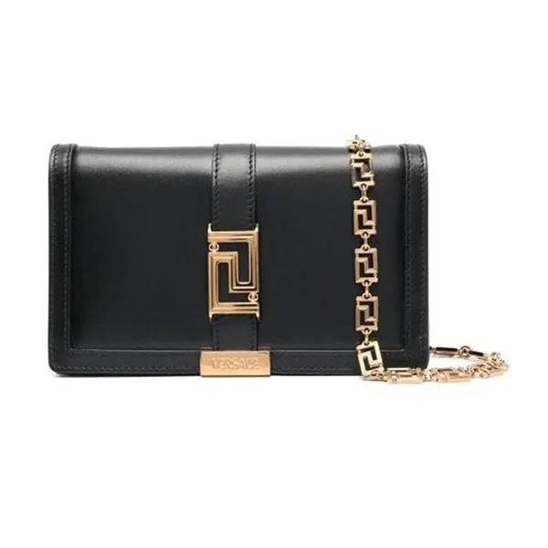 Túi Đeo Vai Nữ Versace Greca Goddess Mini Bag 10072201A05134 Màu Đen - Túi xách - Vua Hàng Hiệu