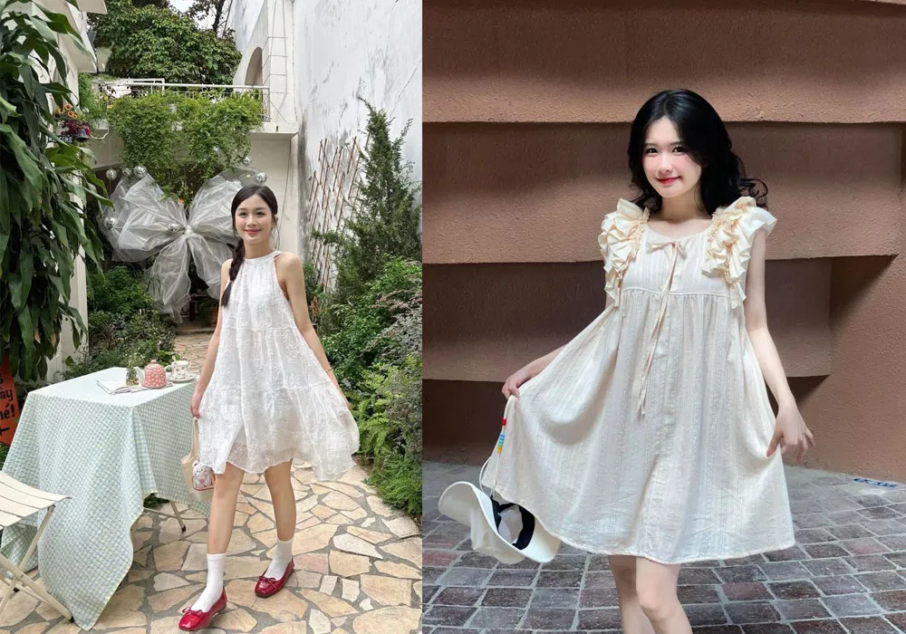 Váy Babydoll Là Gì? Mặc Váy Babydoll Nên Mang Giày Gì?