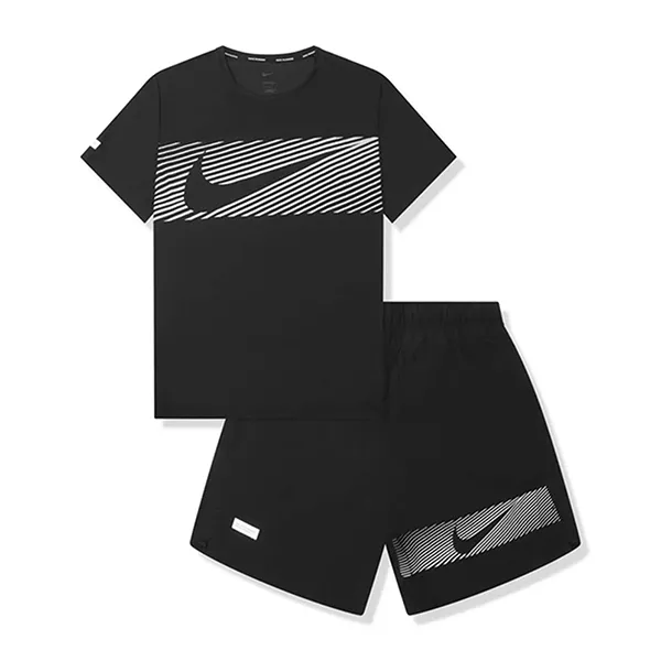 Bộ Thể Thao Nam Nike Challenger Brief Flash Miler Shorts Black FN3052-010/ FN3048-010 Màu Đen Size M - Thời trang - Vua Hàng Hiệu
