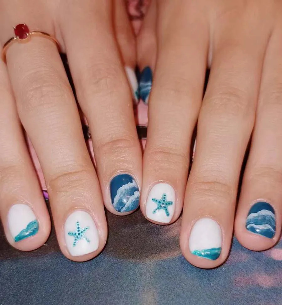 Tự Tin Với 100+ Mẫu Nail Đi Biển Tuyệt Đẹp Cho Mùa Hè 2025