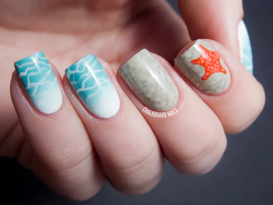 Tự Tin Với 100+ Mẫu Nail Đi Biển Tuyệt Đẹp Cho Mùa Hè 2025