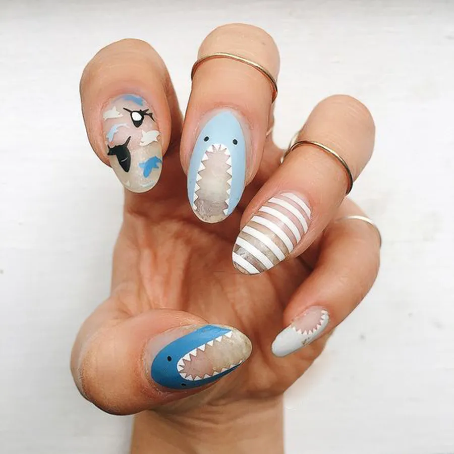 Tự Tin Với 100+ Mẫu Nail Đi Biển Tuyệt Đẹp Cho Mùa Hè 2025