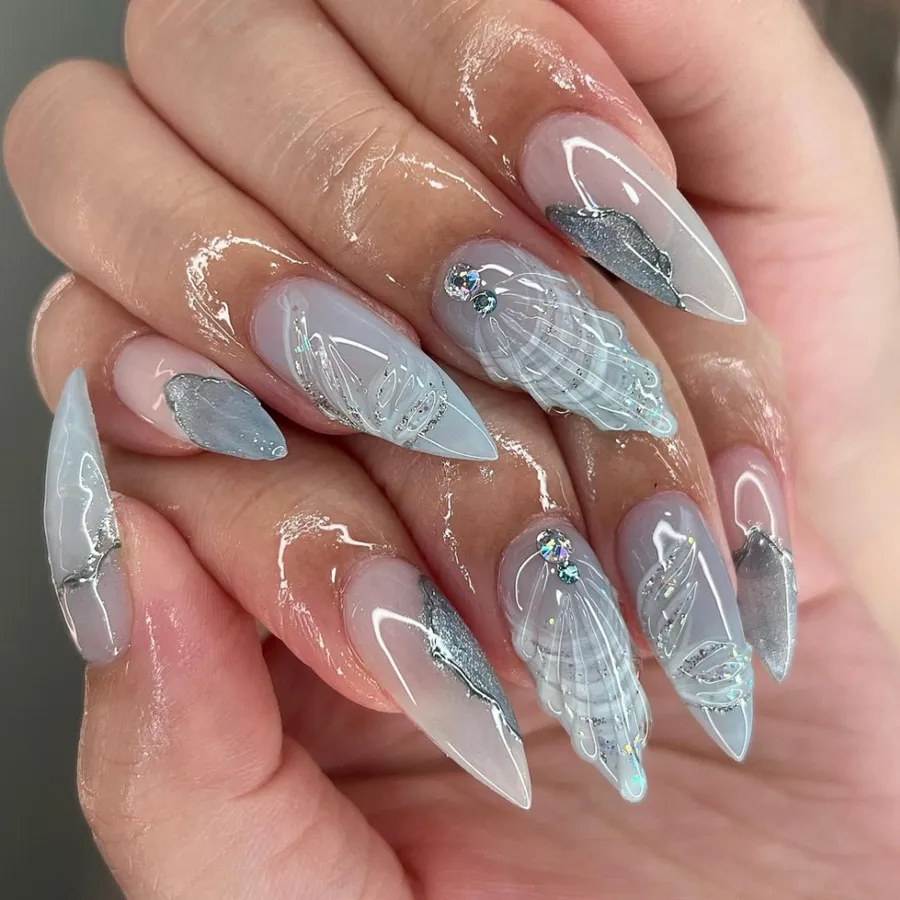 Tự Tin Với 100+ Mẫu Nail Đi Biển Tuyệt Đẹp Cho Mùa Hè 2025
