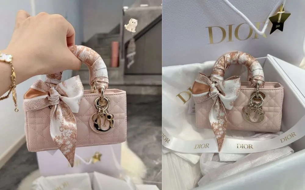 10+ Cách Quấn Khăn Túi Xách Dior [Có Video Hướng Dẫn]