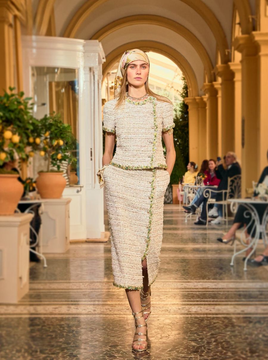 Chanel Resort 2026: Vẻ đẹp nghỉ dưỡng lãng mạn bên hồ Como - 20