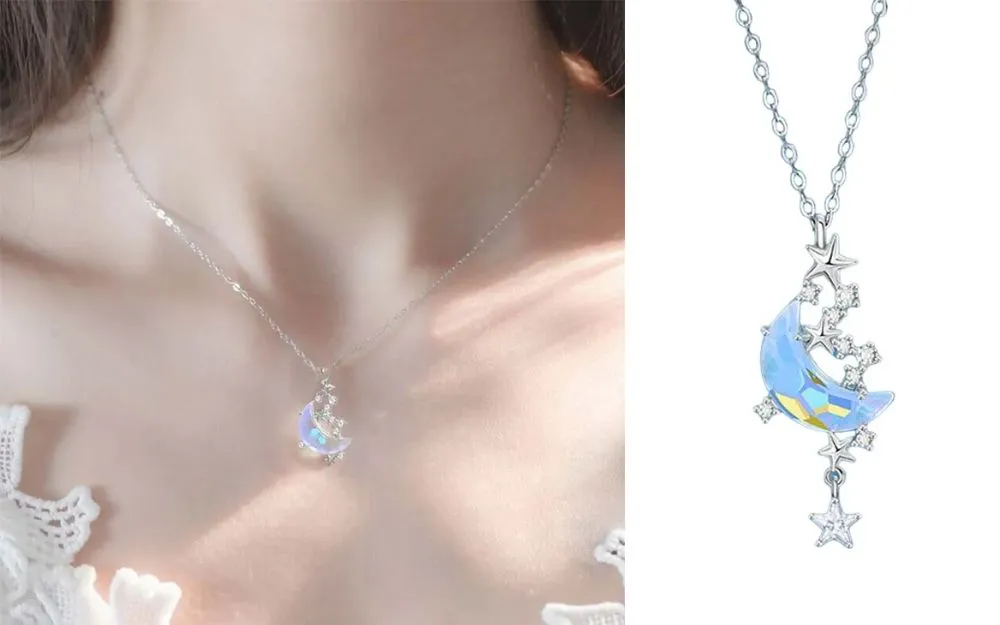 Top 15 Dây Chuyền Mặt Trăng Tôn Vẻ Đẹp Cá Nhân, Bán Chạy Hiện Nay