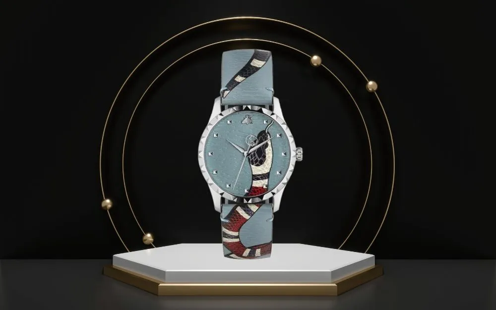 Review 03 Đồng Hồ Gucci Rắn, Biểu Tượng Độc Quyền Của Thương Hiệu
